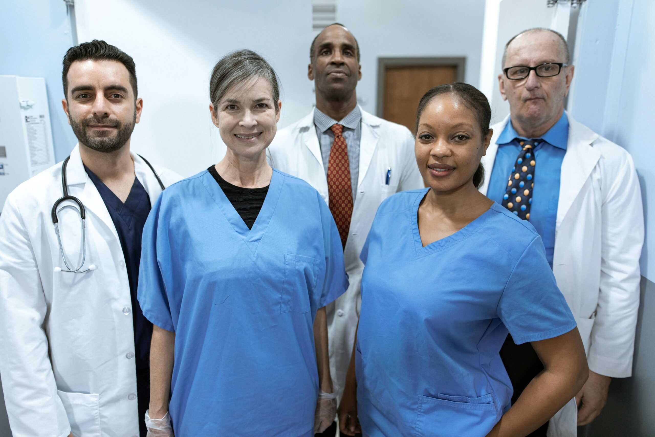 A group of doctors standing together.